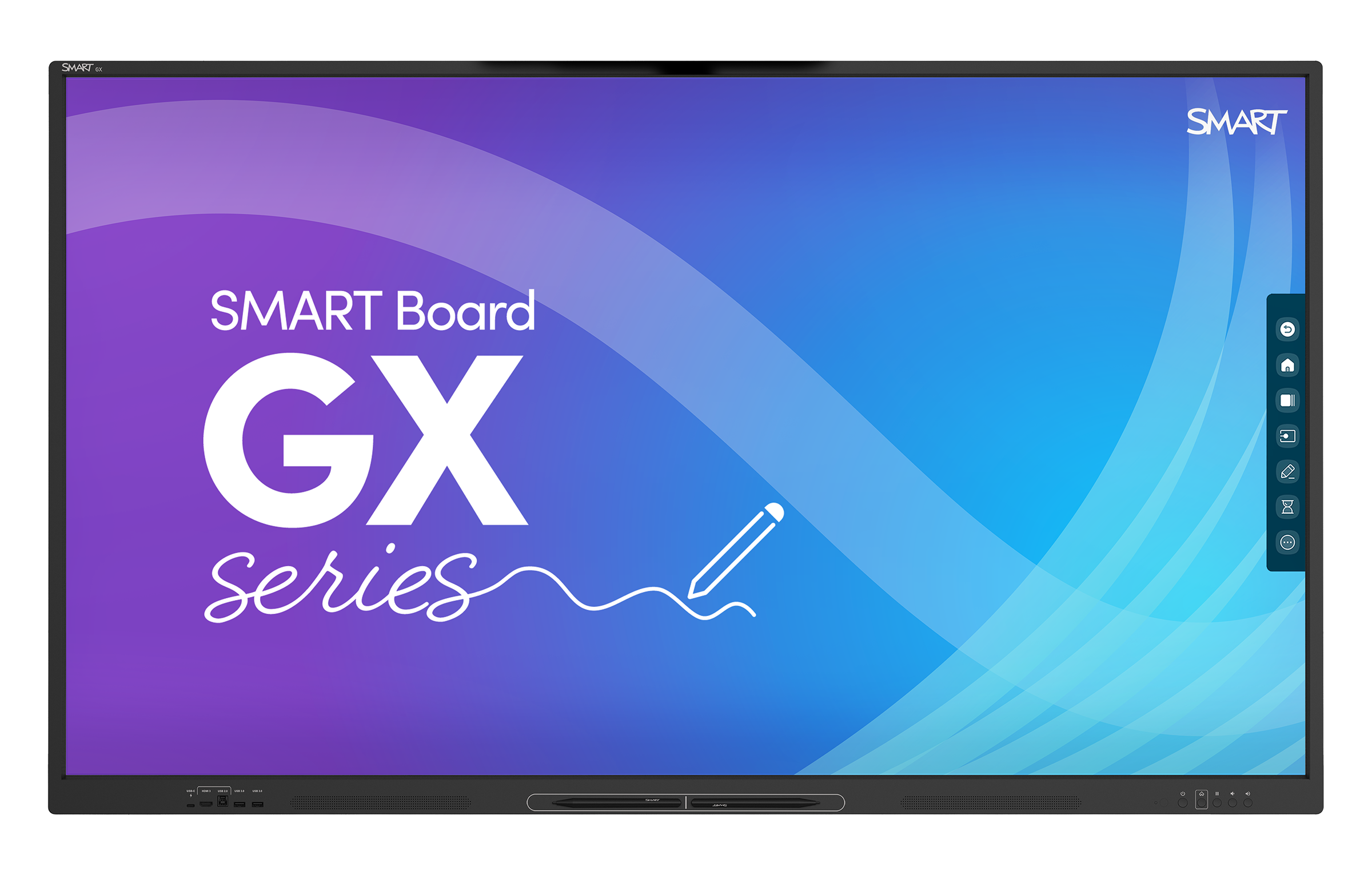 SMART Board® GX186-V2,86''interaktív display, Android 11 upgrade Android 13, PNRAS/PNRR